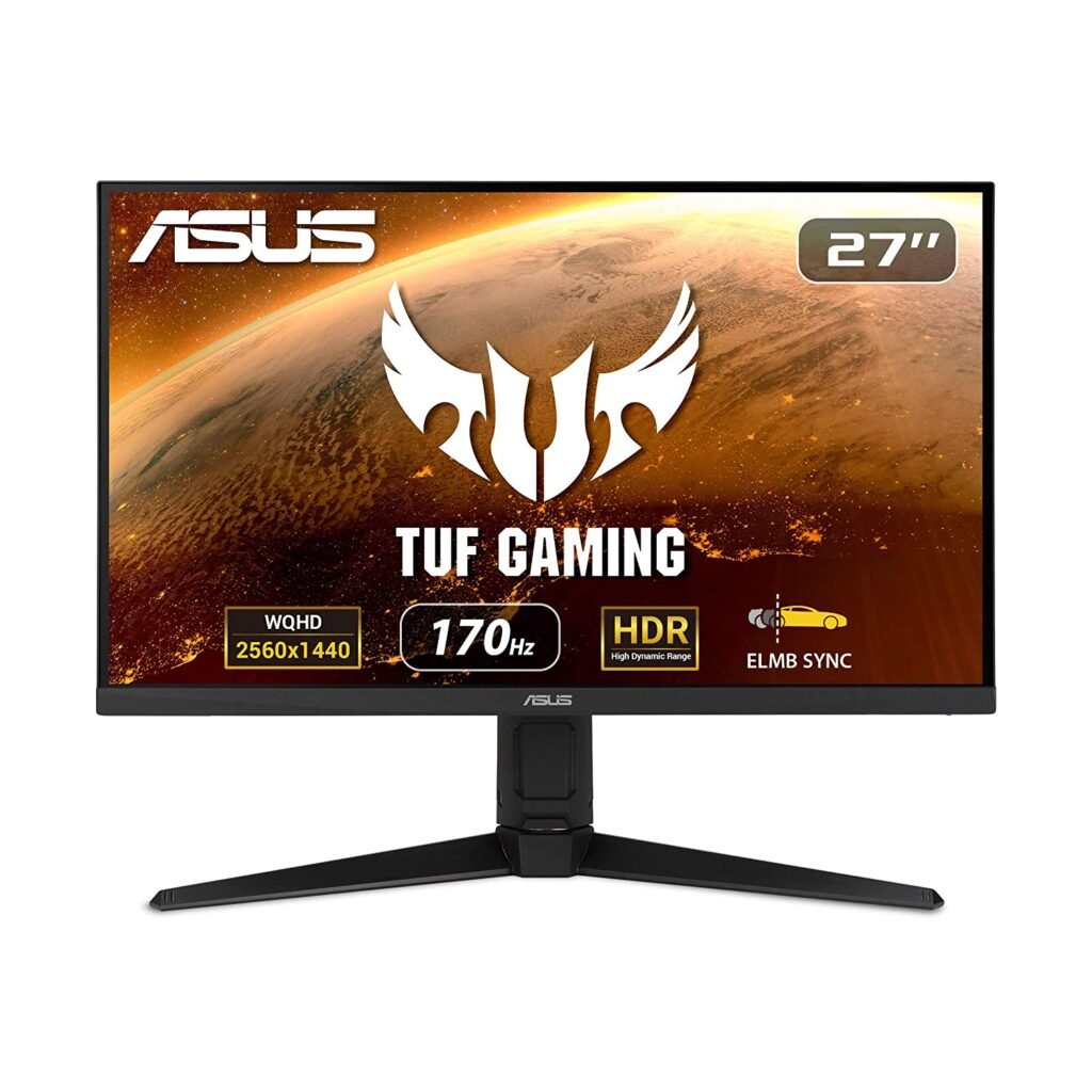 ASUS TUF VG27AQL1A 27 Inch WQHD Gaming Monitor