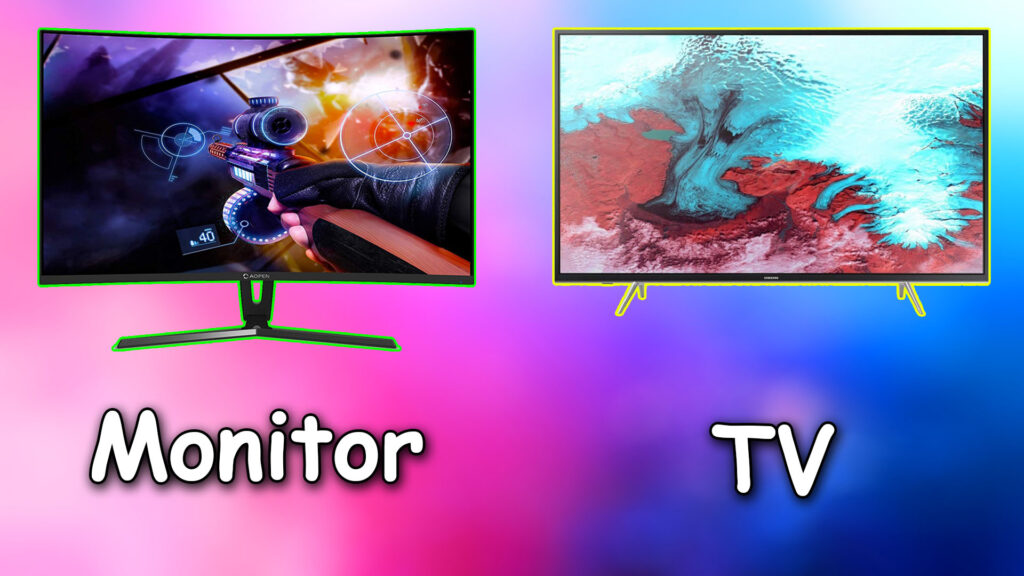 TV vs Monitor