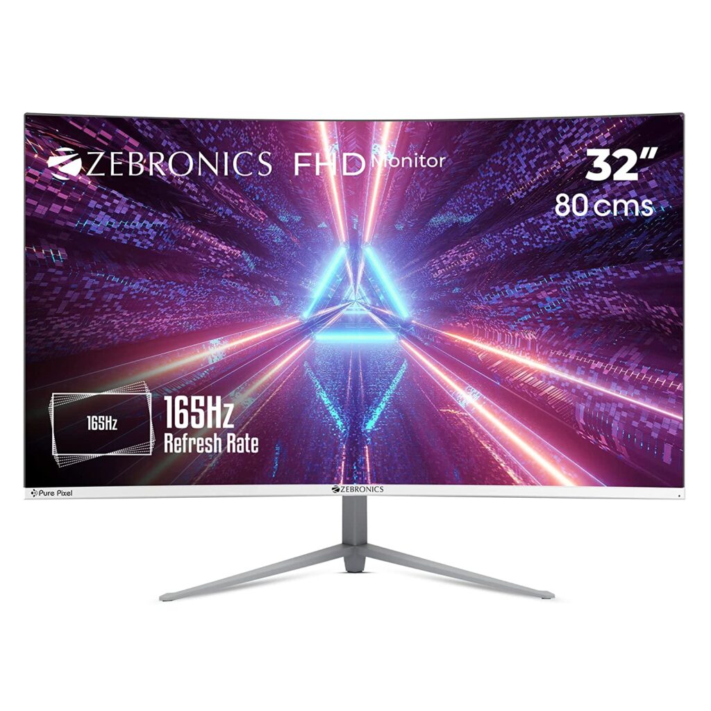 Zebronics ZEB-AC32FHD 32-Inch Curved Slim Gaming Monitor