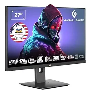 ViewSonic Gaming 27Inch IPS QHD 2K Gaming Monitor