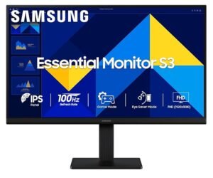 Samsung Essential Series S3, 27-inch Flat Monitor