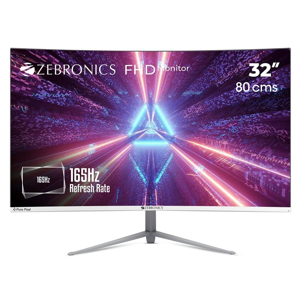 Zebronics ZEB-AC32FHD Curved 32 Inch LED Monitor