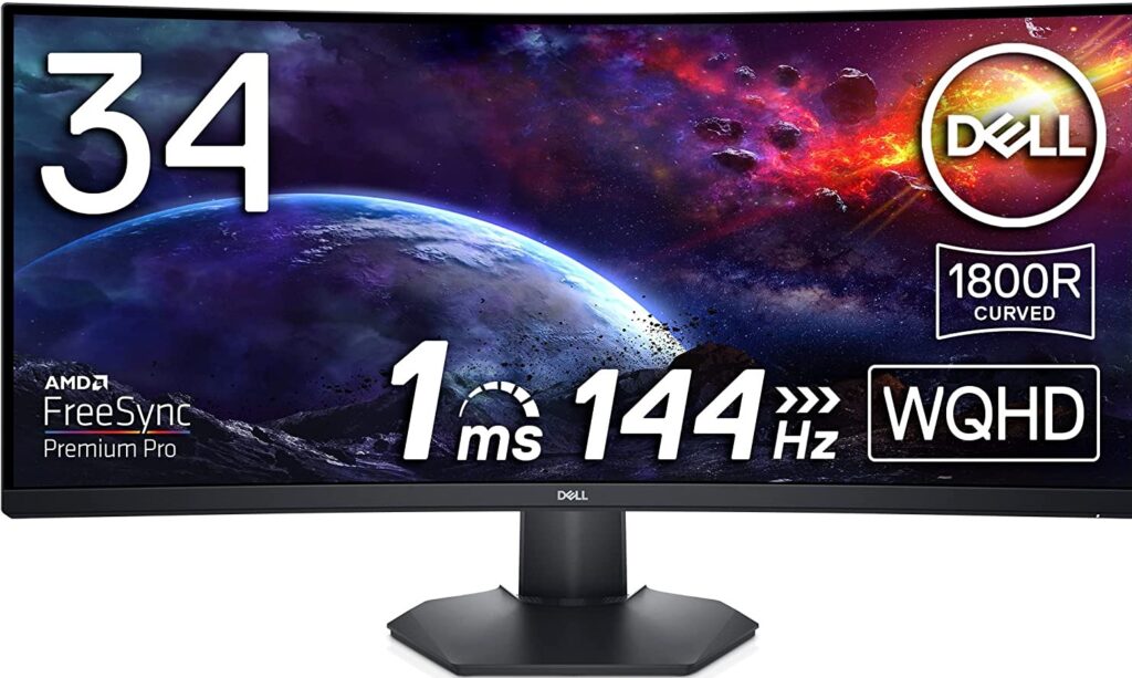 Dell S3422DWG 34 Inch Monitor